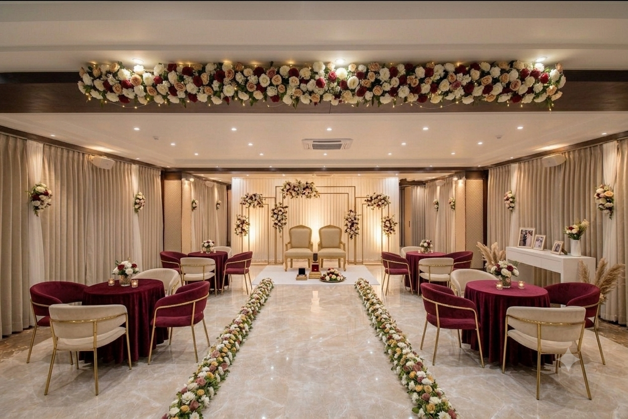 Grand Traditional Marriage Hall Setup in Amalapuram