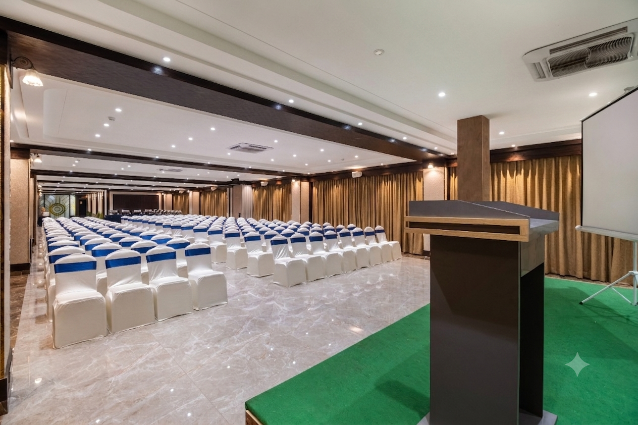 Corporate Meeting Halls Symposium Layout